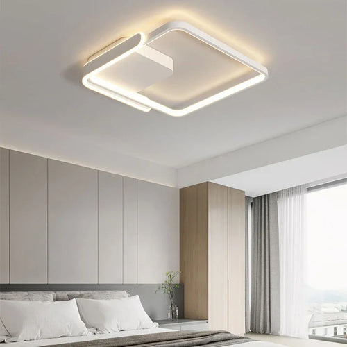 Modern LED ceiling light for interior decoration and a warm ambiance - vue 2 sur 10