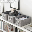 foldable storage basket for clothes and toys