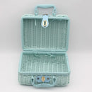 retro rattan basket for storage and picnic