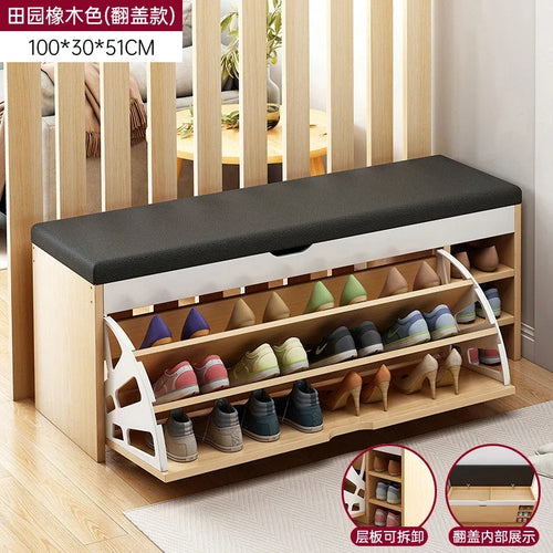 modern vertical storage shoe cabinets japanese design - vue 15 sur 21