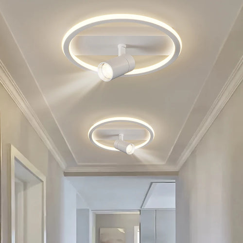 Simple modern spotlight for hallway, corridor, balcony and entrance - vue 4 sur 8