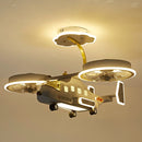Modern LED ceiling light for boys' bedrooms