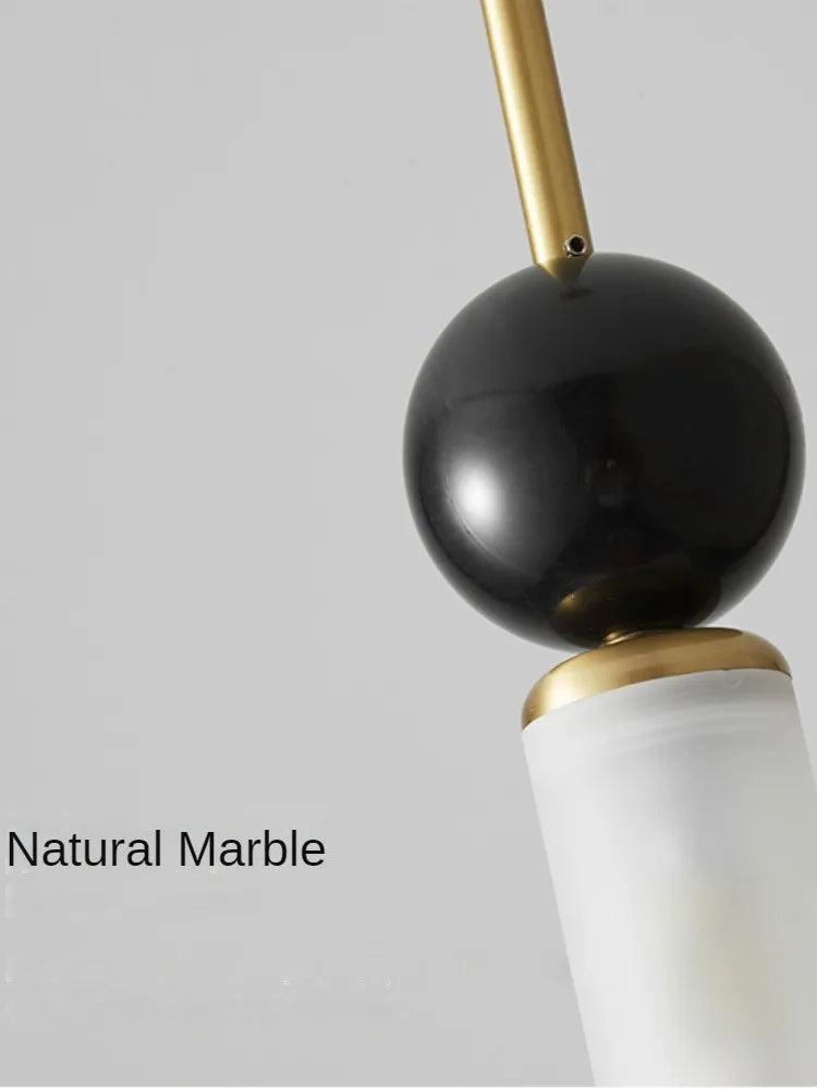 Modern minimalist pendant light for an elegant and contemporary interior - vue 5 sur 10