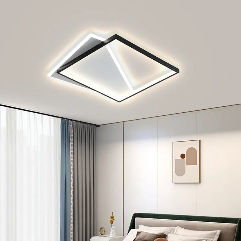 Modern LED ceiling light for elegant interior decoration - vue 3 sur 14