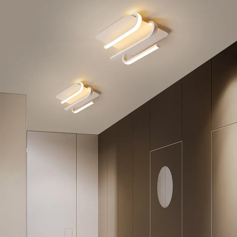 Modern LED ceiling lights for stylish and bright interior decor - vue 3 sur 9