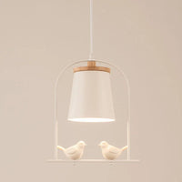Modern LED wall light in bird shape for decoration