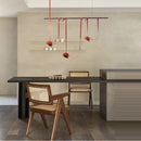 Artistic dimmable chandelier for modern interior decor