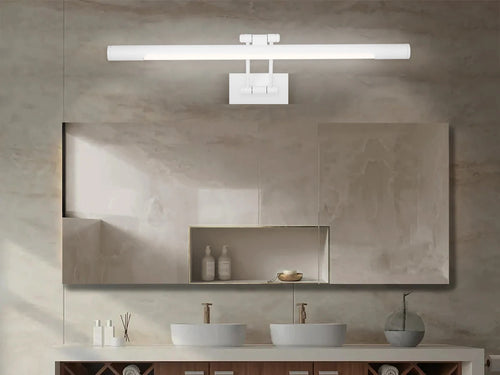 Modern adjustable angle waterproof LED mirror wall light - vue 2 sur 10