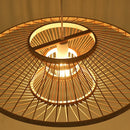 Artistic retro bamboo chandelier in Chinese style for decoration