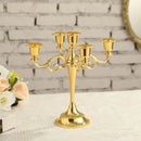 Metal conical candle holder for events and elegant decorations