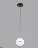 Modern acrylic ball pendant light for restaurant and bar
