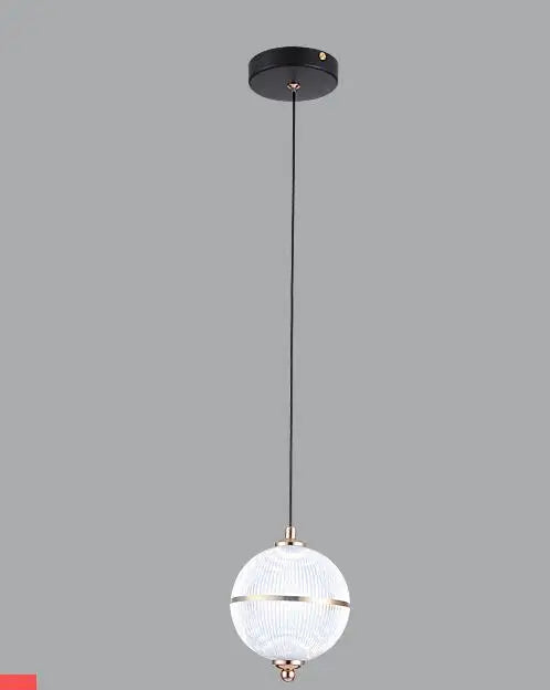 Modern acrylic ball pendant light for restaurant and bar - vue 14 sur 16