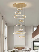 Modern nordic style LED pendant light for elegant interiors