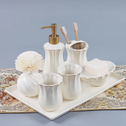 premium Jingdezhen ceramic bathroom set