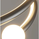 Minimalist designer glass chandelier for modern lighting