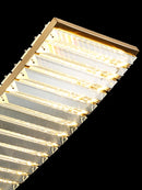 Nordic crystal LED chandelier for modern kitchens