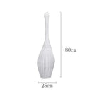 Wabi sabi bamboo floor lamp for unique interior decor