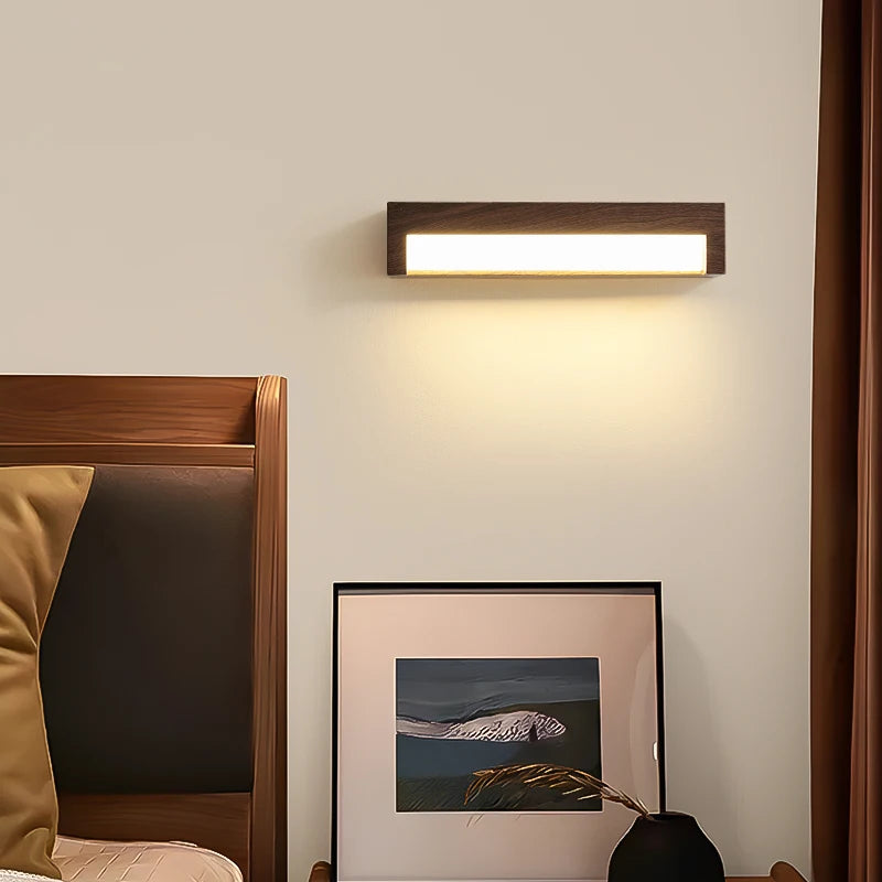 Retro LED wall light for modern interiors