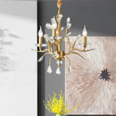Vintage crystal chandelier for elegant indoor lighting