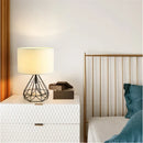 Creative nordic retro geometric table lamps for interior decoration