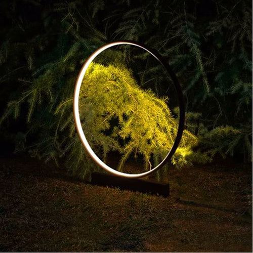 Modern waterproof garden lamp for outdoor lighting - vue 2 sur 7
