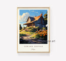 Edward Hopper Art Library Modern Posters Wall Decor