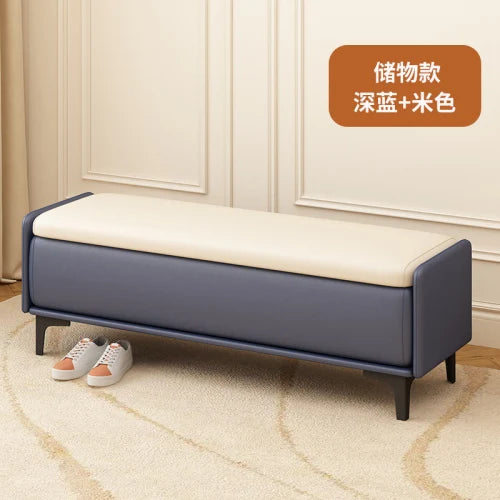 luxury nordic shoe bench for storage - vue 15 sur 15