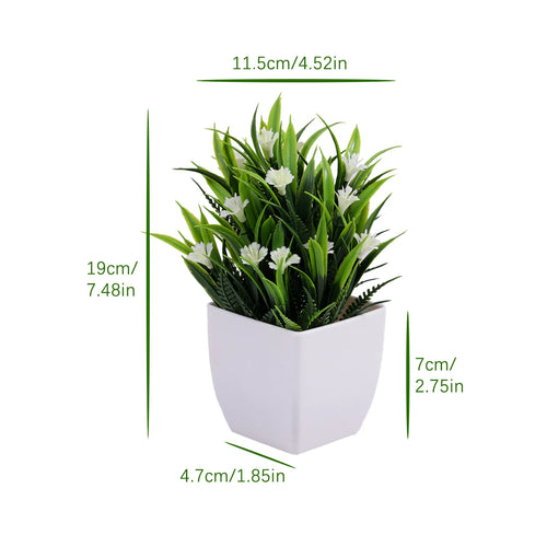 Artificial potted plant for office and garden decoration - vue 29 sur 45