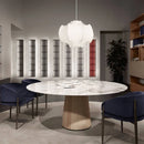 Wabi sabi ceiling light in Japanese silk for modern interior decor