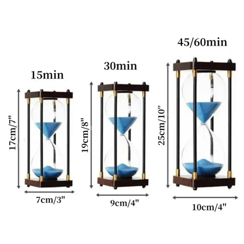 Elegant retro hourglass for decoration and relaxation - vue 12 sur 16