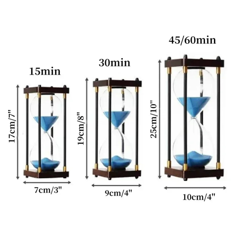Elegant retro hourglass for decoration and relaxation - vue 11 sur 16