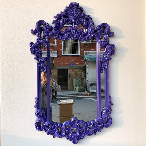 aesthetic handmade decorative mirrors for irregular makeup - vue 5 sur 14