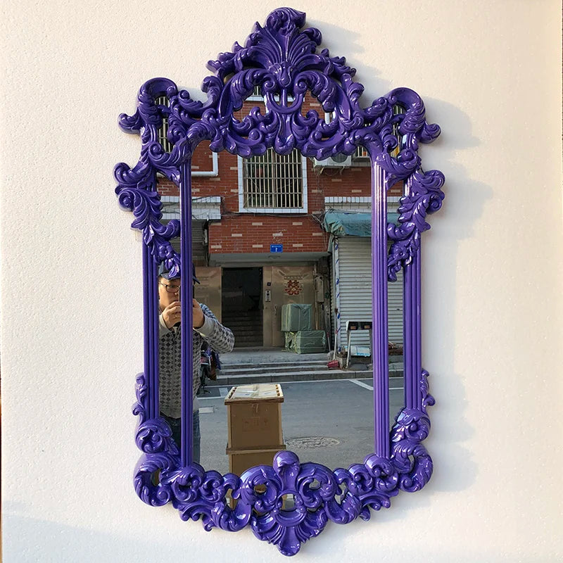 aesthetic handmade decorative mirrors for irregular makeup - vue 4 sur 14