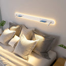 Multifunction LED bedside wall light with USB port and wireless charger