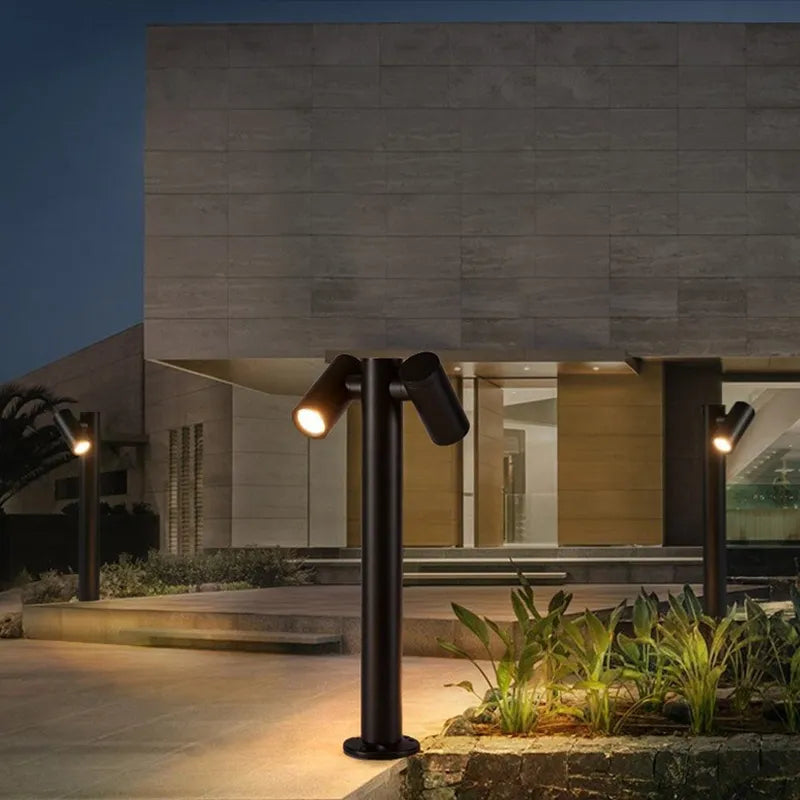 Modern minimalist outdoor LED lawn lamp IP65 for gardens and villas