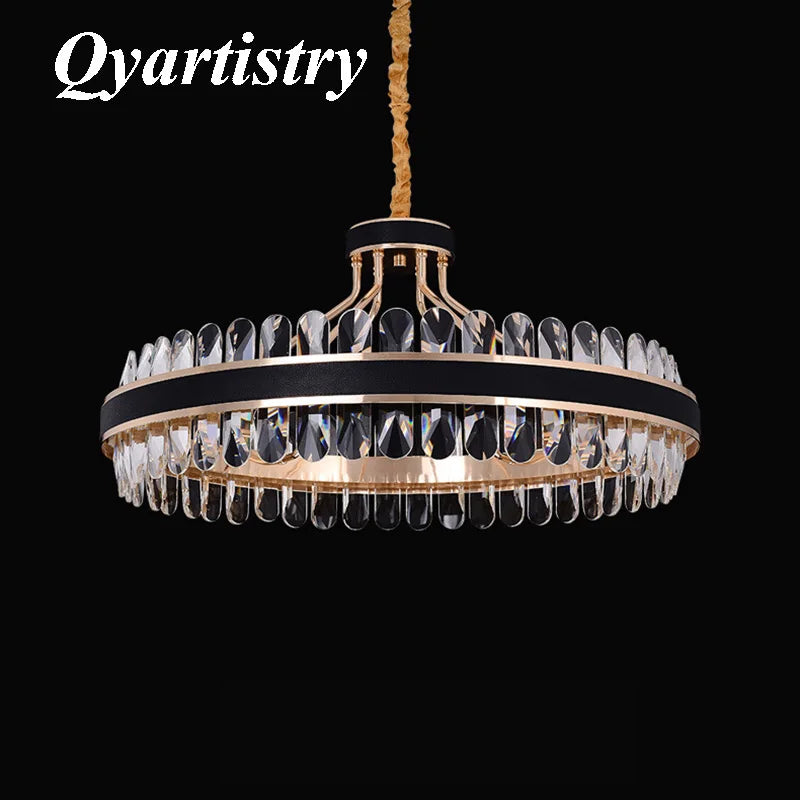 Modern crystal LED chandelier Winfordo for interior decoration