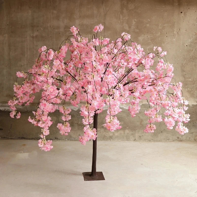 Artificial cherry blossom tree for festive and event decoration