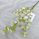 Artificial silk gypsophila branches for indoor decoration