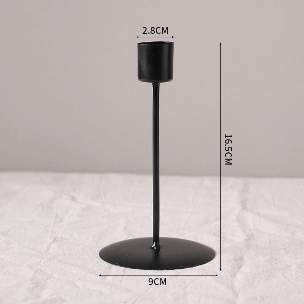 Creative retro metal candle holder for party and wedding decor