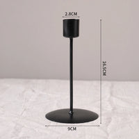 Creative retro metal candle holder for party and wedding decor