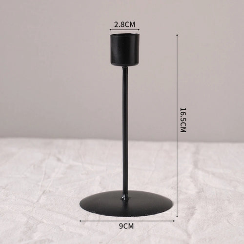 Creative retro metal candle holder for party and wedding decor