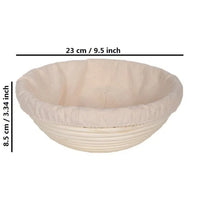 rattan bread basket for baking and fermentation