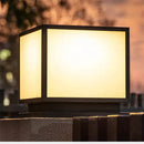 Modern vintage waterproof outdoor post lamp for garden and patio