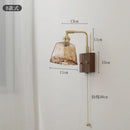 Retro Japanese-style wall light for interior decoration