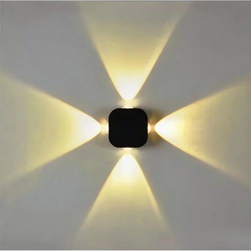 Modern waterproof LED wall light for indoor and outdoor decoration - vue 2 sur 9