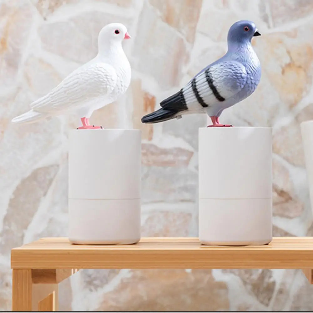 Hygienic touchless pigeon shaped automatic soap dispenser