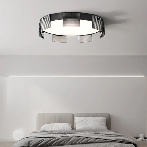 High-end Italian minimalist ceiling light - vue 5 sur 8