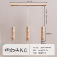 Wabi-sabi stone designer pendant light for a modern atmosphere