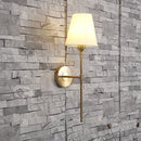 Modern copper wall light for loft decor