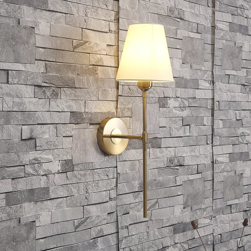 Modern copper wall light for loft decor - vue 7 sur 9